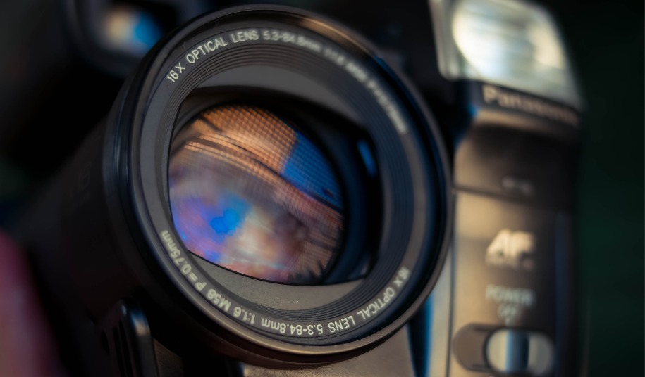 video camera to interview investment managers